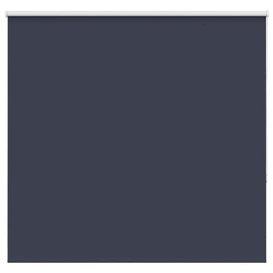 vidaXL Roller Blind Blackout Marine 145x150 cm Fabric Width 141.6 cm