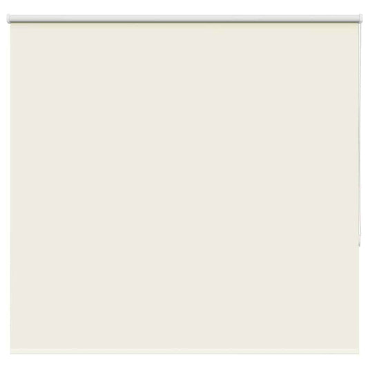 vidaXL Roller Blind Blackout Off White 160x150cm Fabric Width 156.6cm