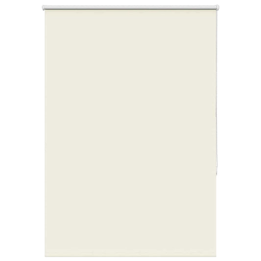 vidaXL Roller Blind Blackout Off White 105x175cm Fabric Width 100.7cm