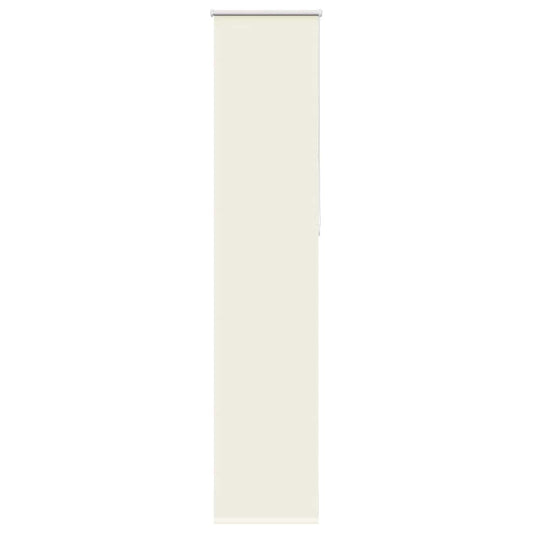 vidaXL Roller Blind Blackout Off White 60x210 cm Fabric Width 55.7 cm