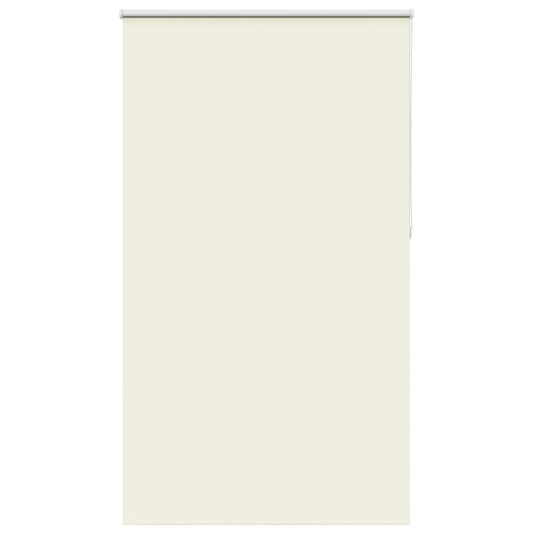 vidaXL Roller Blind Blackout Off White 120x230cm Fabric Width 116.6cm