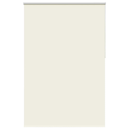 vidaXL Roller Blind Blackout Off White 160x230cm Fabric Width 156.6cm