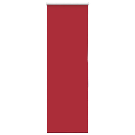vidaXL Roller Blind Blackout Red 60x130 cm Fabric Width 55.7 cm