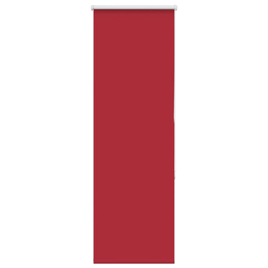 vidaXL Roller Blind Blackout Red 40x150 cm Fabric Width 35.7 cm