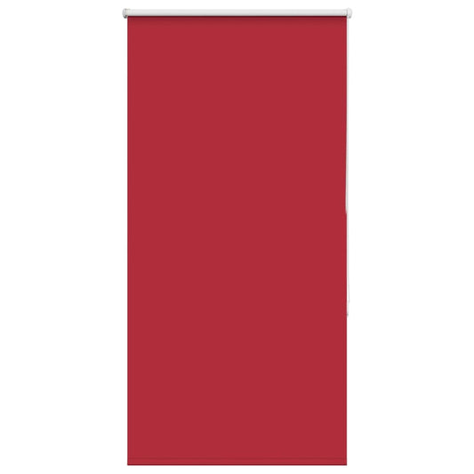 vidaXL Roller Blind Blackout Red 65x150 cm Fabric Width 60.7 cm