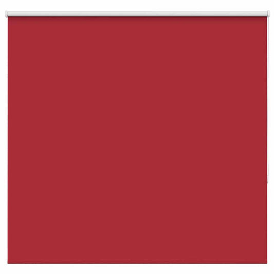 vidaXL Roller Blind Blackout Red 150x150 cm Fabric Width 146.6 cm