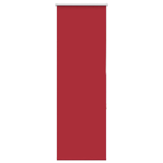 vidaXL Roller Blind Blackout Red 50x175 cm Fabric Width 45.7 cm