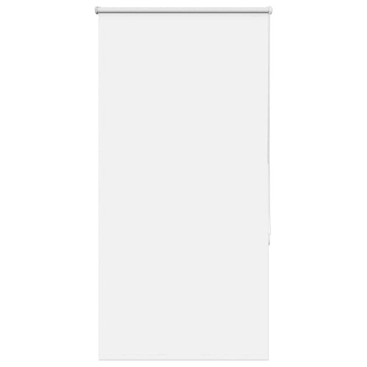 vidaXL Roller Blind Blackout White 65x150 cm Fabric Width 60.7 cm