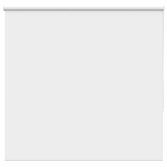 vidaXL Roller Blind Blackout White 160x150 cm Fabric Width 156.6 cm