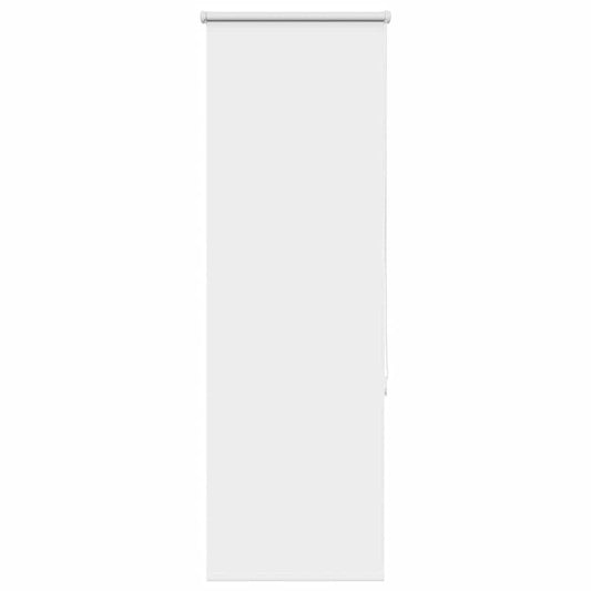 vidaXL Roller Blind Blackout White 45x175 cm Fabric Width 40.7 cm