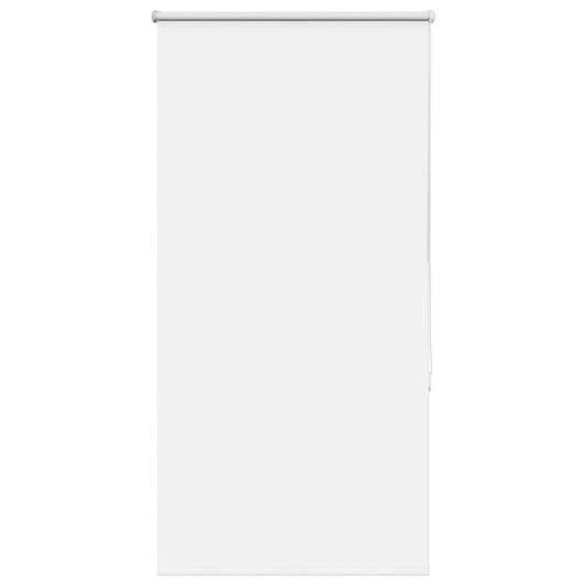 vidaXL Roller Blind Blackout White 65x175 cm Fabric Width 60.7 cm