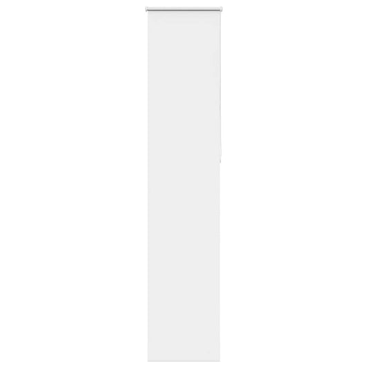vidaXL Roller Blind Blackout White 40x210 cm Fabric Width 35.7 cm