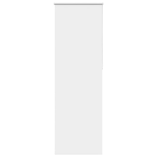 vidaXL Roller Blind Blackout White 80x210 cm Fabric Width 75.7 cm