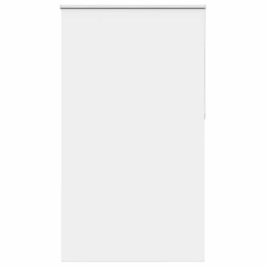 vidaXL Roller Blind Blackout White 130x210 cm Fabric Width 126.6 cm
