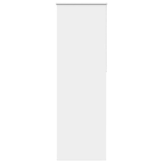 vidaXL Roller Blind Blackout White 70x230 cm Fabric Width 65.7 cm