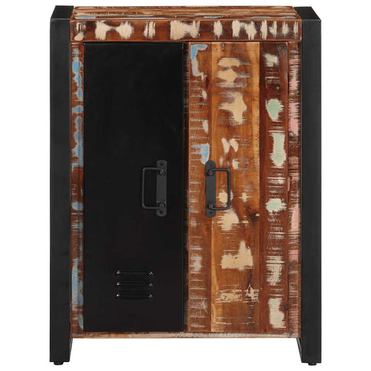 vidaXL Sideboard Multicolour 55x35x70 cm Solid Wood Reclaimed