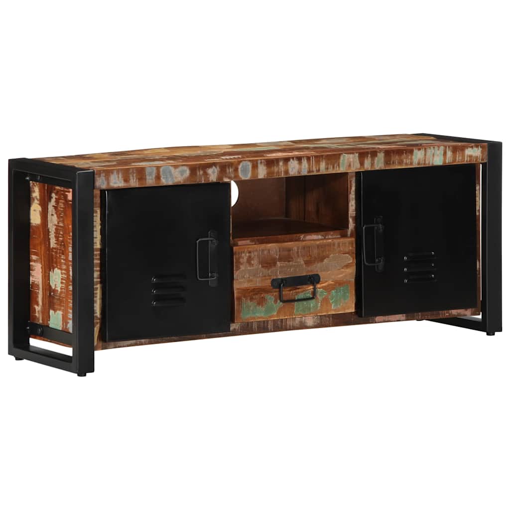 vidaXL TV Cabinet 100x30x40 cm Solid Wood Reclaimed