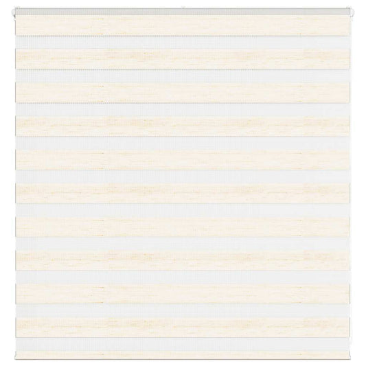 vidaXL Zebra Blind Marble Beige 140x100 cm Fabric Width 135.9 cm