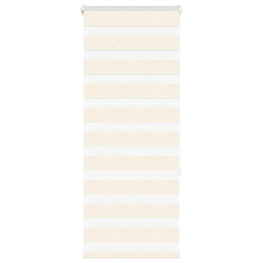 vidaXL Zebra Blind Marble Beige 60x150cm Fabric Width 55.9cm Polyester
