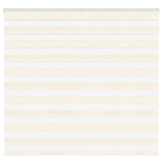 vidaXL Zebra Blind Marble Beige 165x150 cm Fabric Width 160,9 cm Polyester