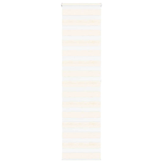 vidaXL Zebra Blind Marble Beige 60x200cm Fabric Width 55.9cm Polyester