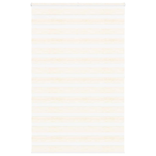vidaXL Zebra Blind Marble Beige 145x200 cm Fabric Width 140.9 cm