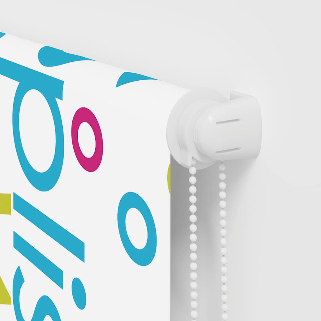 vidaXL Shower Roller Blind 90x240 cm Fabric Width 86 cm