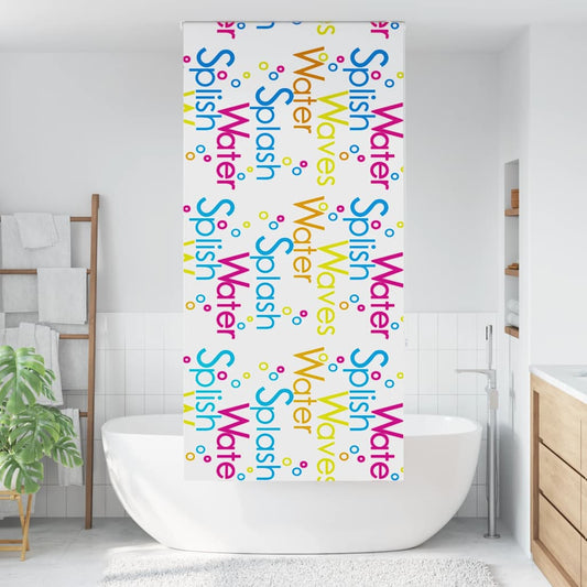 vidaXL Shower Roller Blind 100x240 cm Fabric Width 96 cm