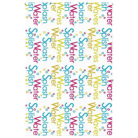 vidaXL Shower Roller Blind 150x240 cm Fabric Width 146 cm