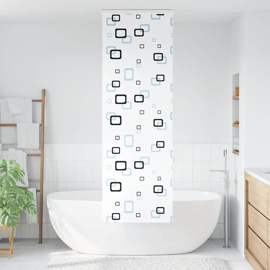 vidaXL Shower Roller Blind with Cassette 60x240 cm Fabric Width 56 cm