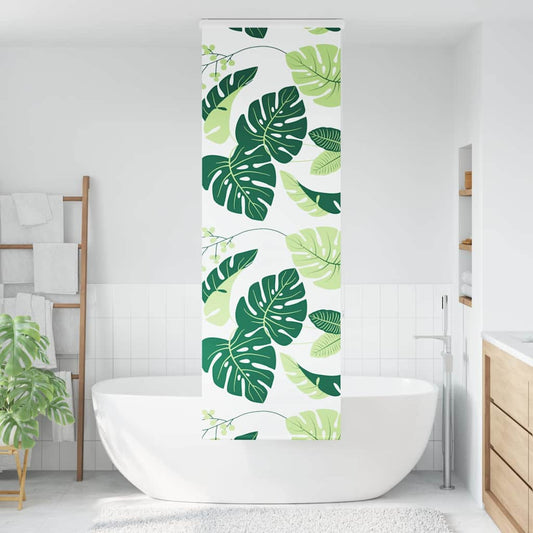 vidaXL Shower Roller Blind with Cassette 60x240 cm Fabric Width 56 cm