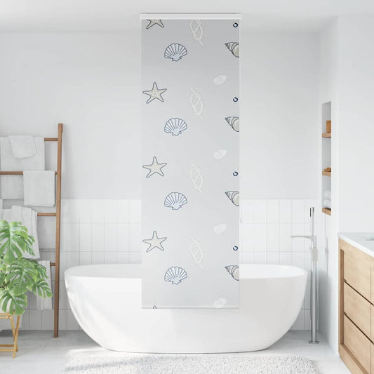 vidaXL Shower Roller Blind with Cassette 60x240 cm Fabric Width 56 cm