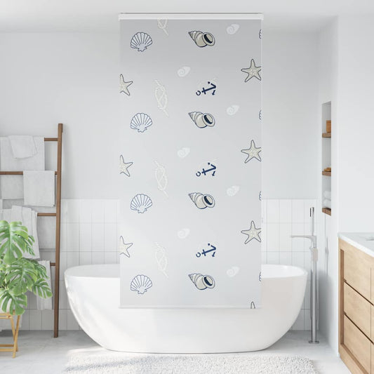 vidaXL Shower Roller Blind with Cassette 110x240cm Fabric Width 106cm