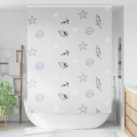 vidaXL Shower Roller Blind with Cassette 150x240cm Fabric Width 146cm