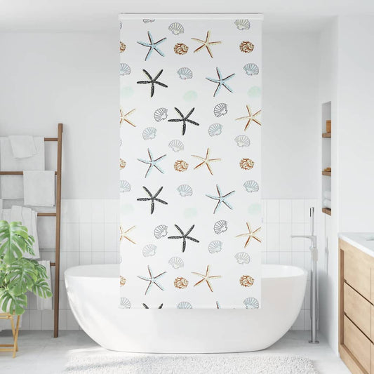vidaXL Shower Roller Blind with Cassette 110x240cm Fabric Width 106cm