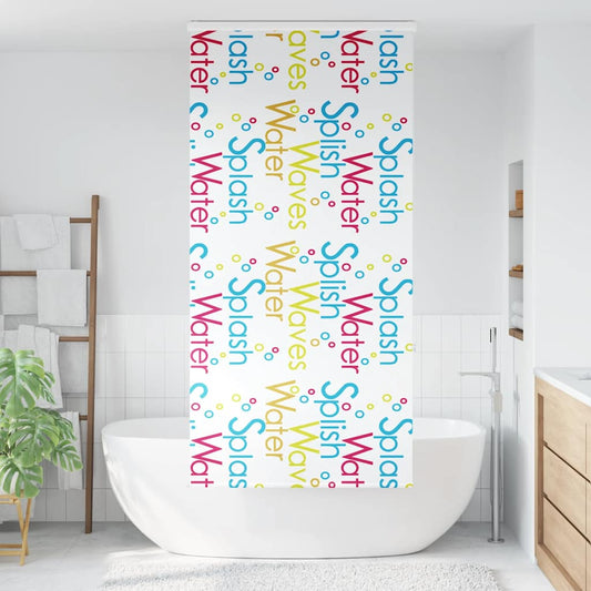 vidaXL Shower Roller Blind with Cassette 110x240cm Fabric Width 106cm