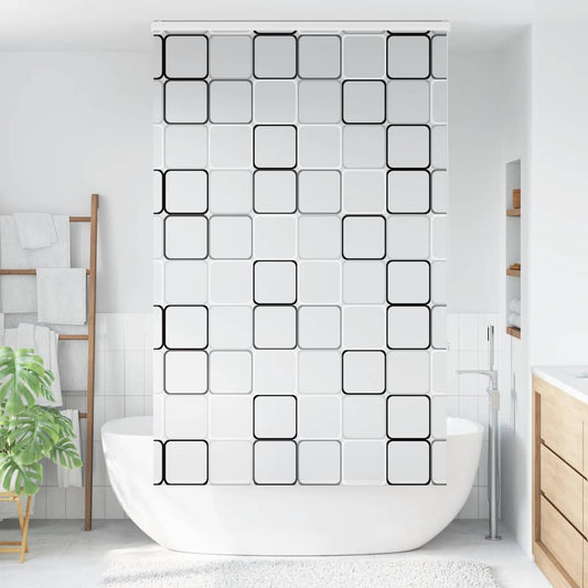 vidaXL Shower Roller Blind with Cassette 130x240cm Fabric Width 126cm