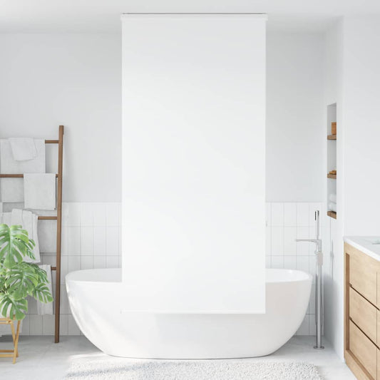 vidaXL Shower Roller Blind with Cassette 90x240 cm Fabric Width 86 cm
