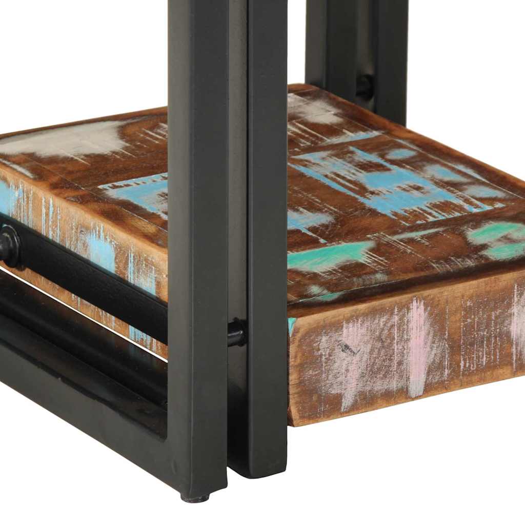 vidaXL Bedside Cabinet 2 pcs 30 x 30 x 40 cm Solid Reclaim Wood