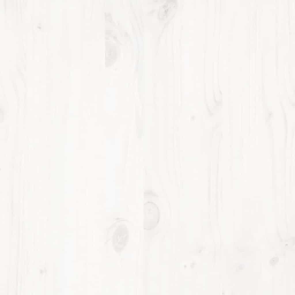 vidaXL Bed Frame without Mattress White 160x200 cm Solid Wood Pine