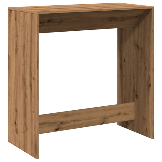 vidaXL Bar Table Artisan Oak 102x50x103,5 cm Engineered Wood