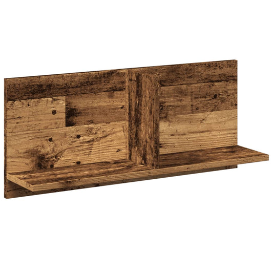vidaXL Wall Cabinet 70x16,5x30 cm Old Wood Engineered Wood