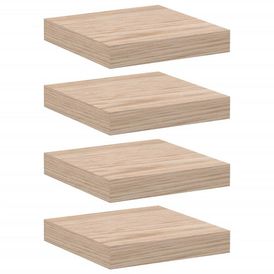vidaXL Floating Shelves 4 pcs 23x23.5x4 cm Engineered Wood