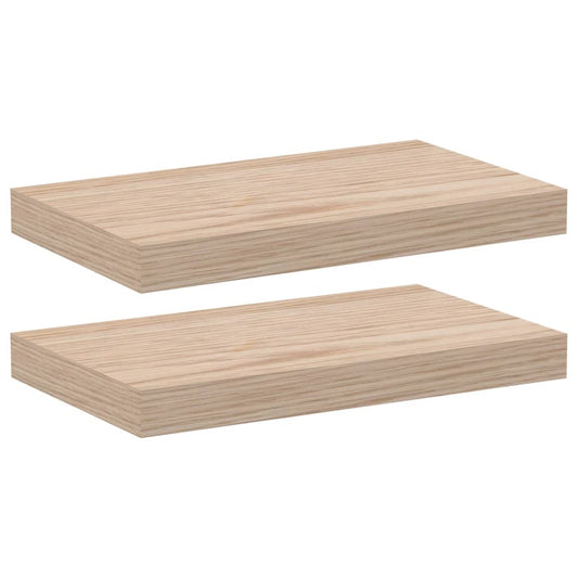 vidaXL Floating Shelves 2 pcs 40x23,5x4 cm Engineered Wood