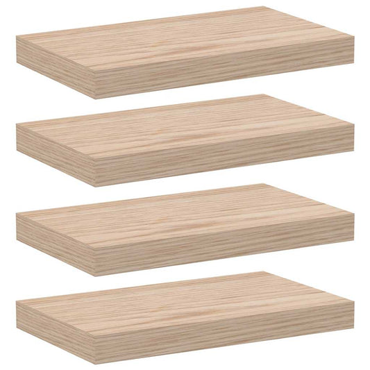vidaXL Floating Shelves 4 pcs 40x23.5x4 cm Engineered Wood