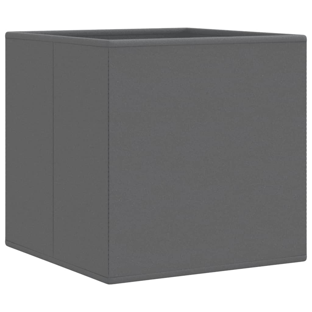 vidaXL Foldable Storage Boxes 10 pcs Grey 32x32x32 cm Non-woven Fabric
