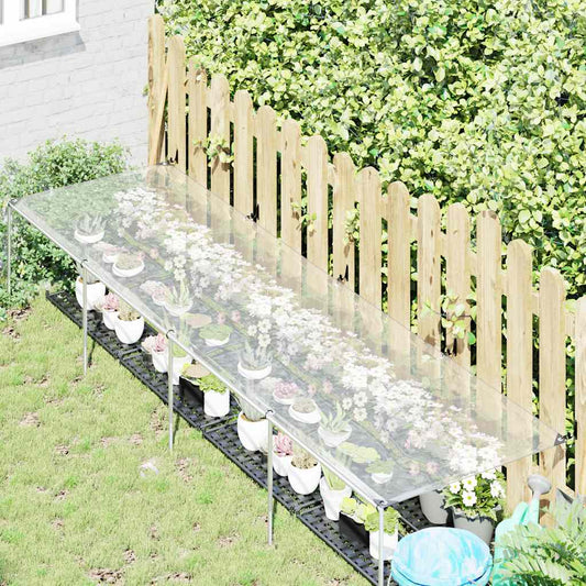 vidaXL Plant Cover | Clear and black