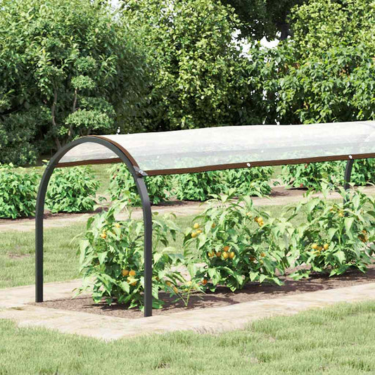 vidaXL Plant Cover with Eyelets 1x10 m Polyethylene