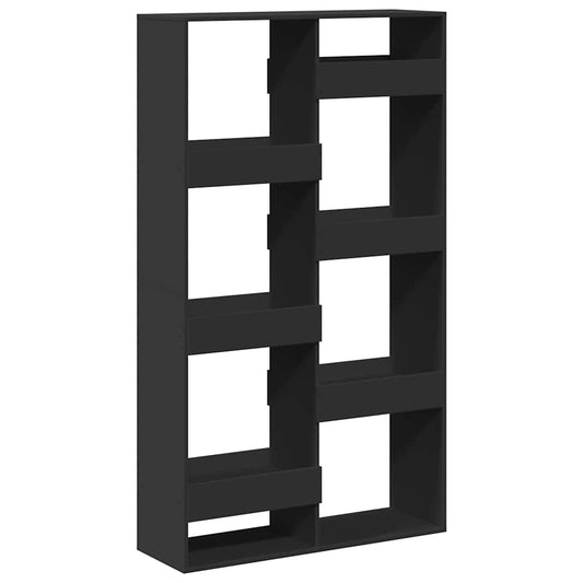 vidaXL Bookcase Black 100x33x175 cm Engineered Wood