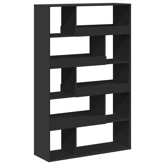 vidaXL Room Divider Black 100x33x156.5 cm Engineered Wood